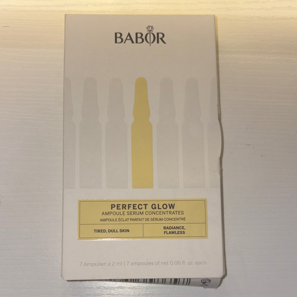 Babor Perfect Glow Ampoule Serum Concentrates - Cream